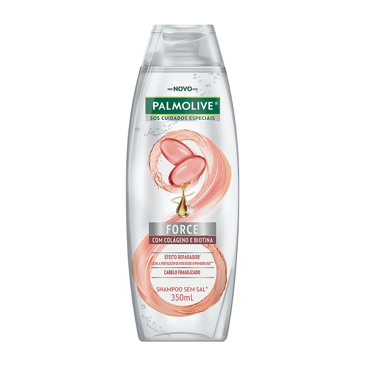 Shampoo Palmolive Sos Cuidados Especiais Force Frasco 350ml