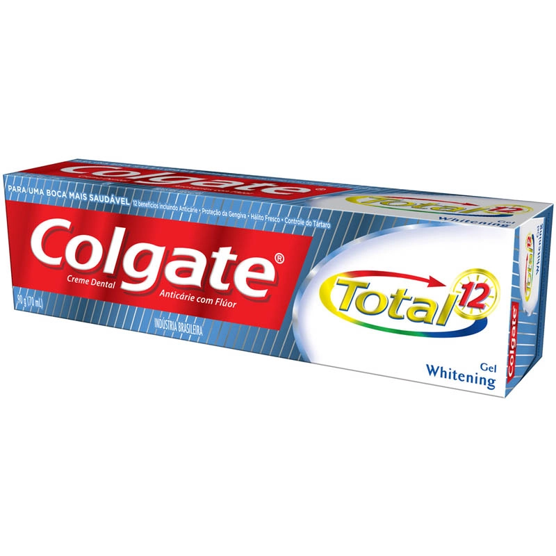 Creme Dental Colgate 90g Tot12 White Gel