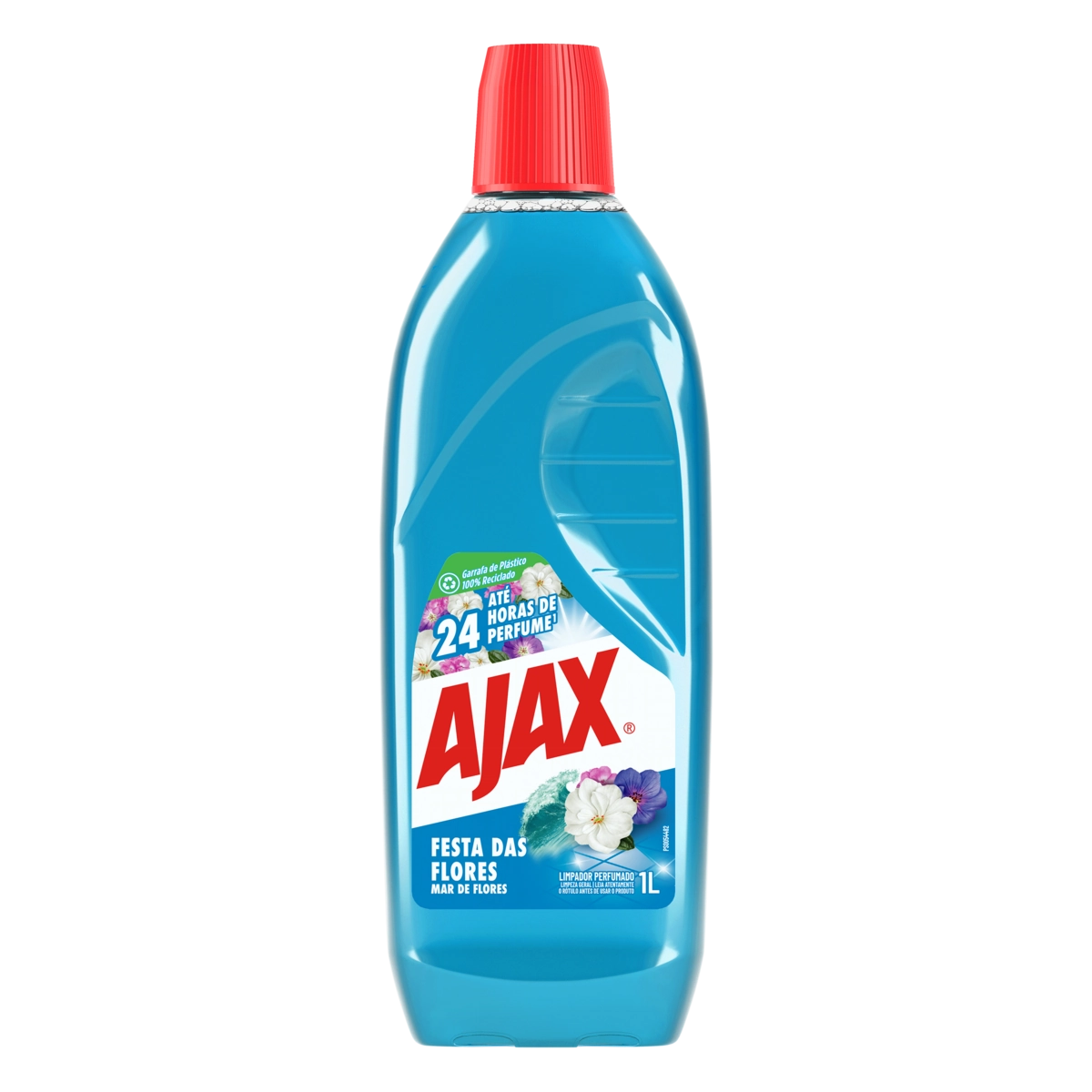 Limpador Perfumado Mar De Flores Ajax Festa Das Flores Frasco 1l