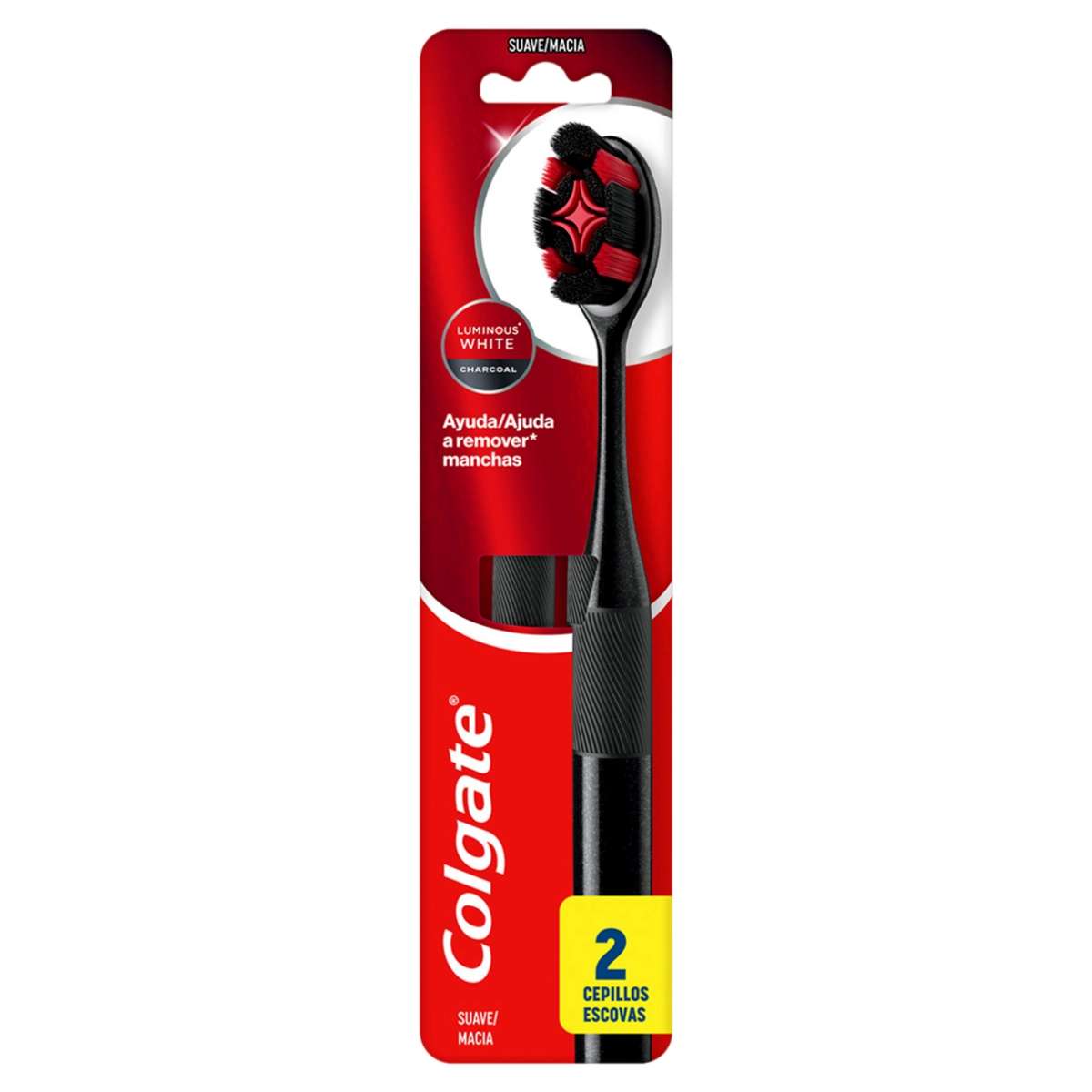 Escova Dental Colgate Luminous White 2un