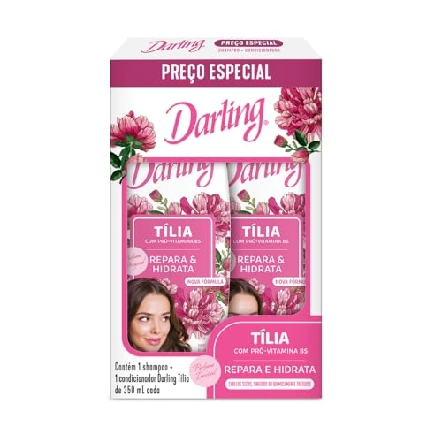 Kit Shampoo Condicionador Tília Darling 350ml Cada