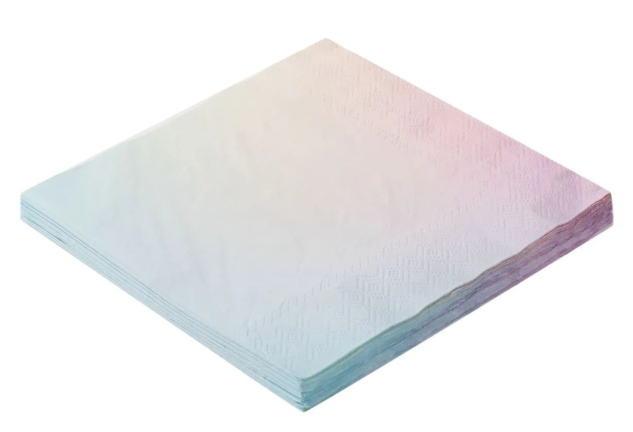 Guard Folha Dp Estamp Degr Az E Rs 33cmx33cm 20un Refgp33147 Silver Plastic