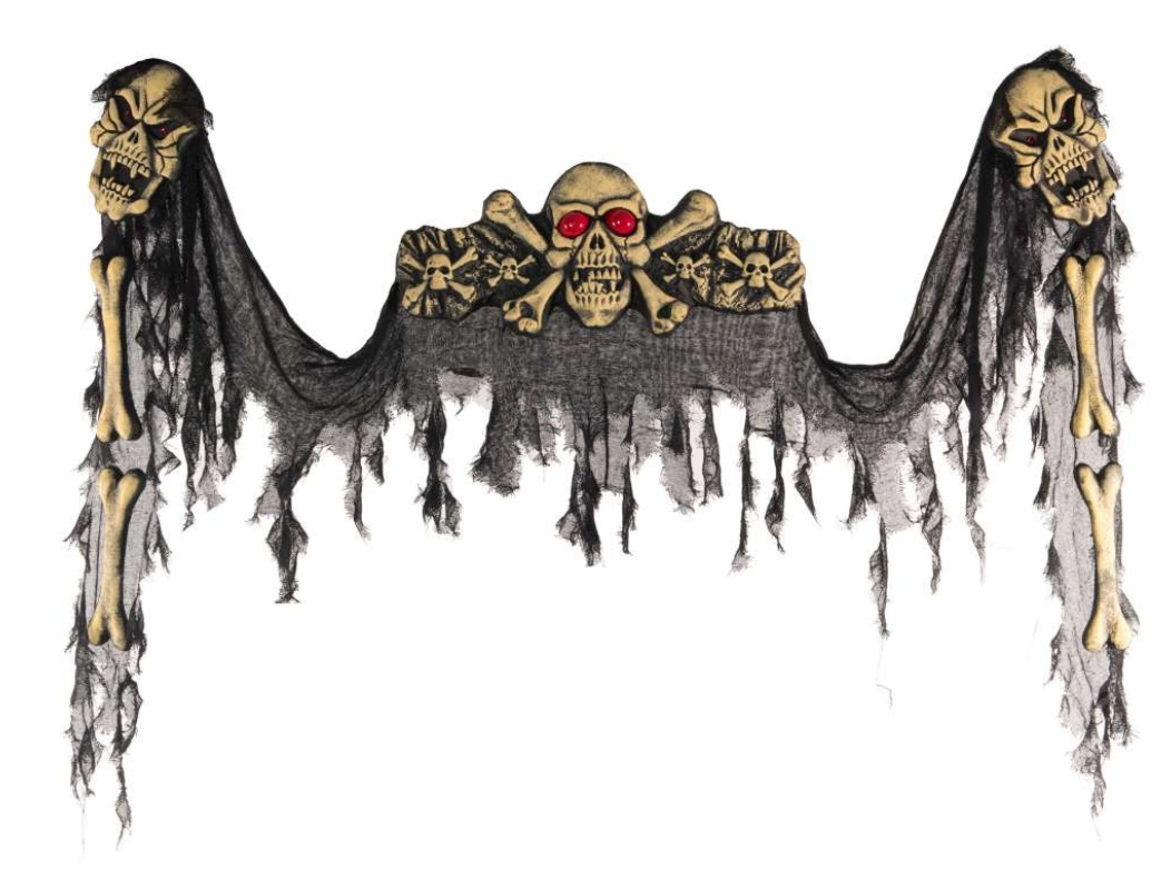 Cortina De Porta Halloween 180cm Ref.h174