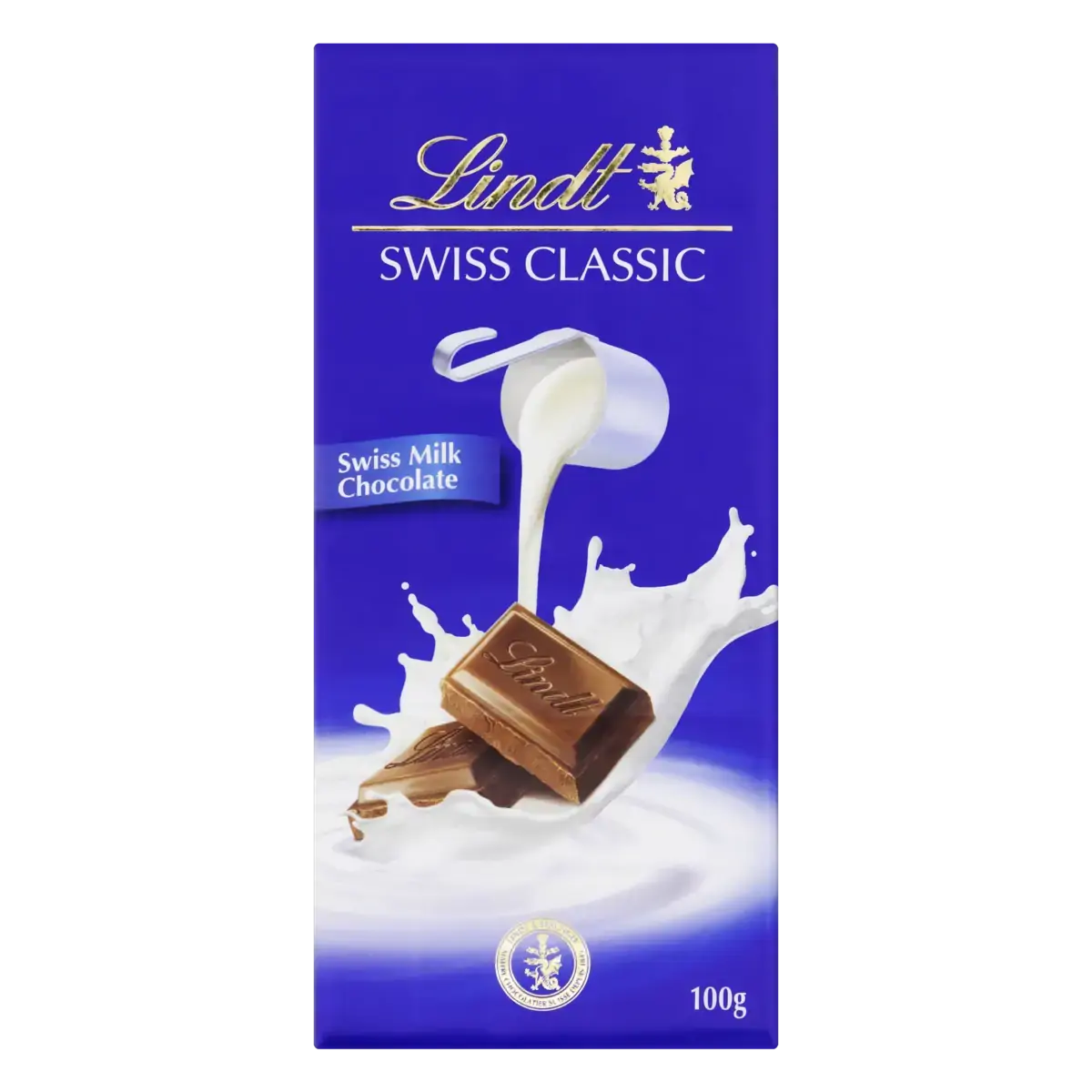 Chocolate Suíço Ao Leite Lindt Swiss Classic Cartucho 100g