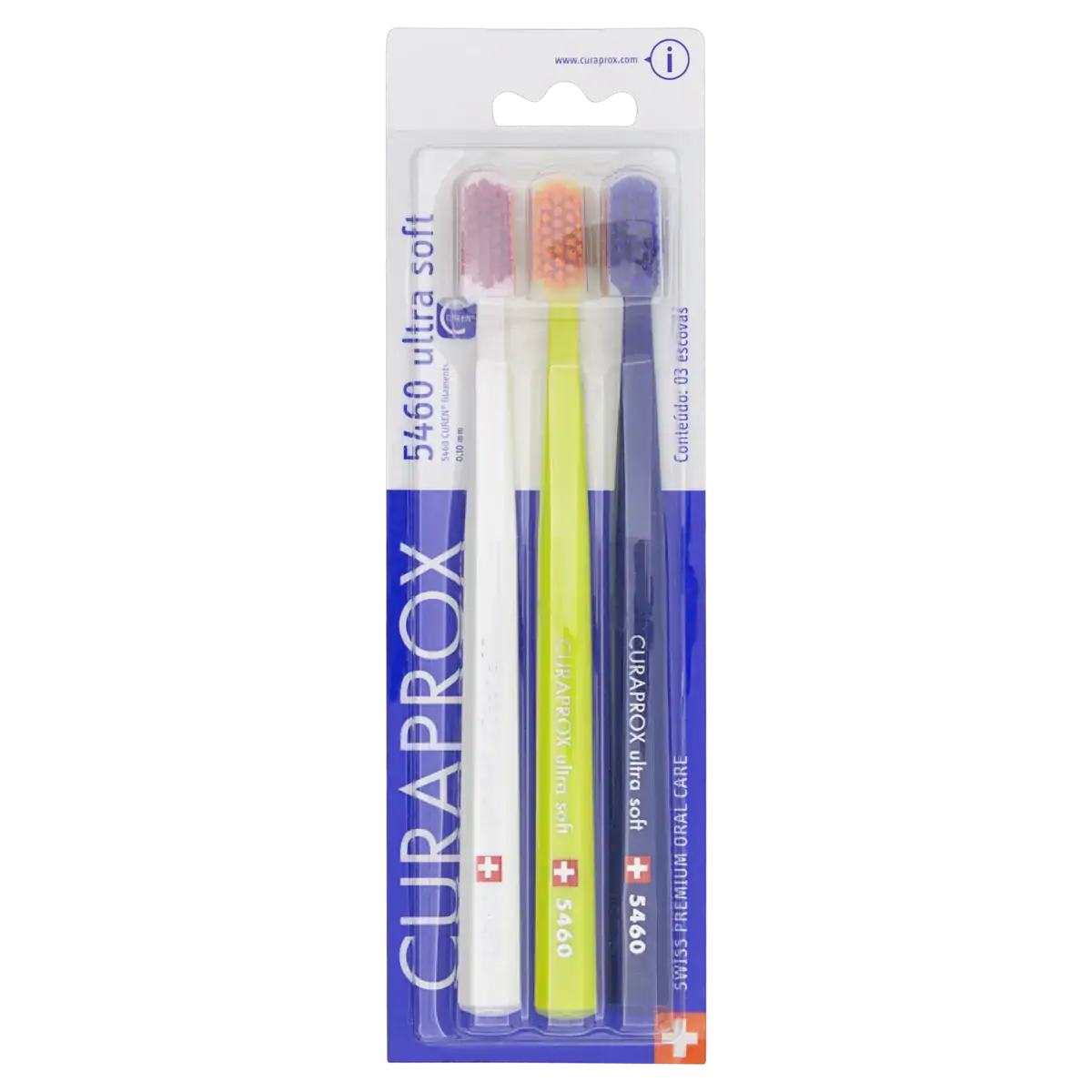 Escova Dental Ultramacia Curaprox 3 Unidades