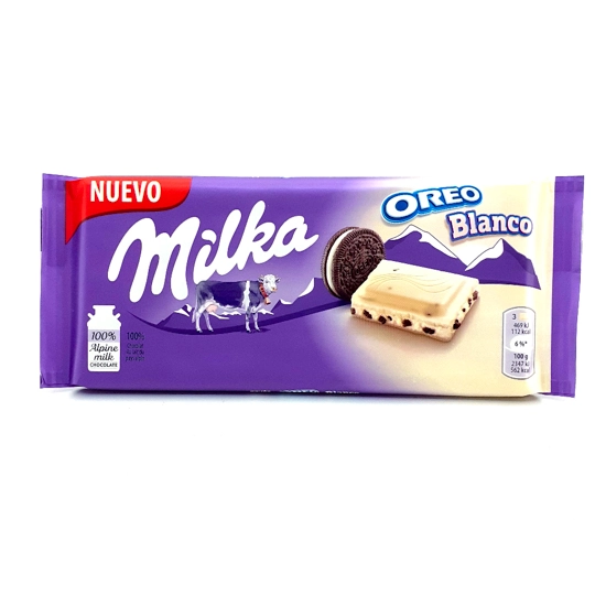 Milka Oreo Branco 100,0g 22un