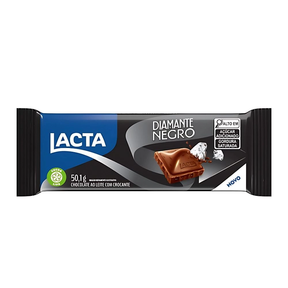 Tablete Lacta Diamante Negro 1x501 Gr 7622202274