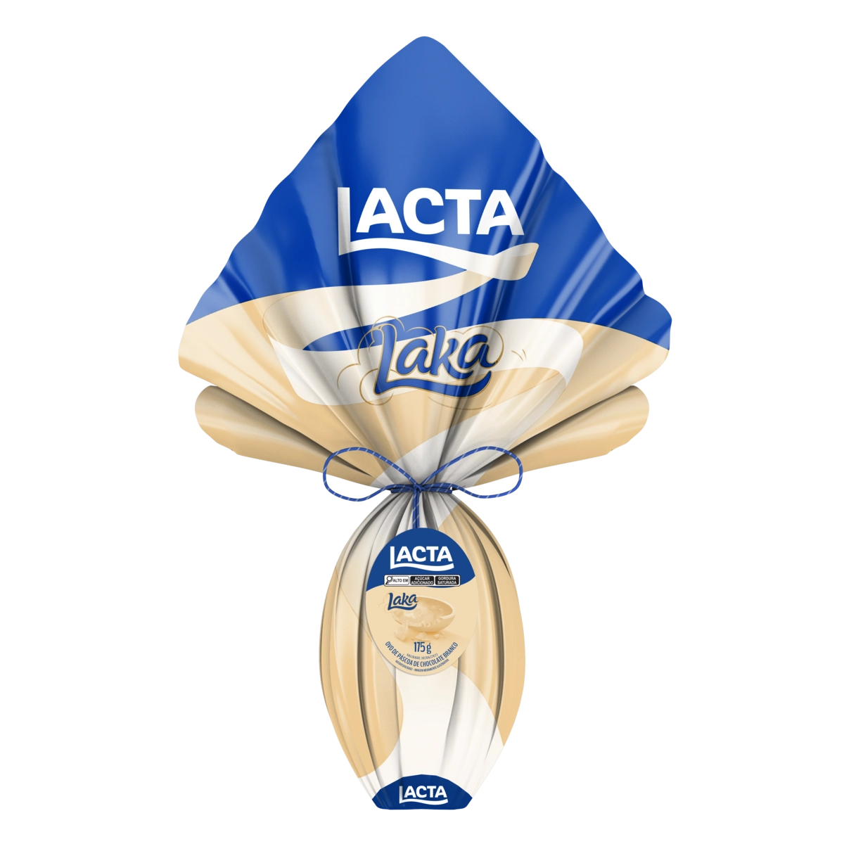 Ovo De Páscoa Branco Laka Lacta 162g