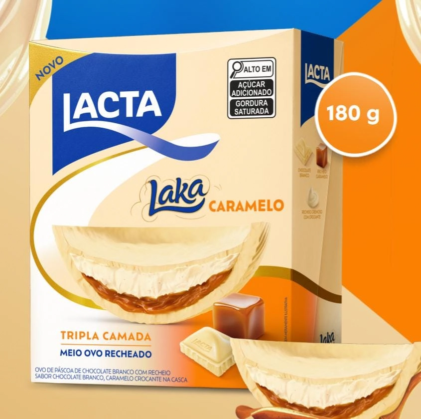 Ovo De Pascoa Chocolate Branco 180g