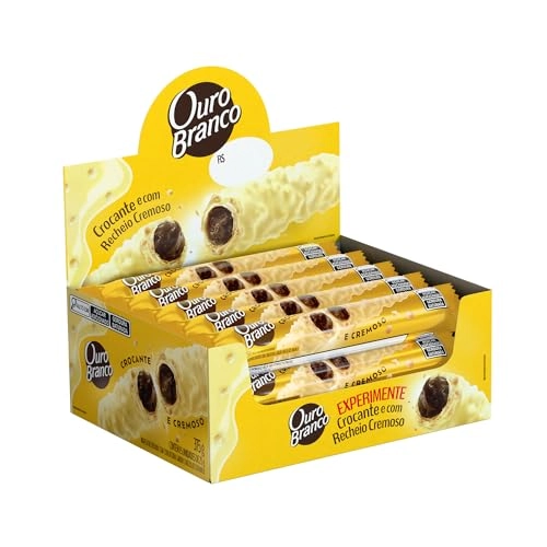 Wafer Lacta Ouro Branco Pacote 25g
