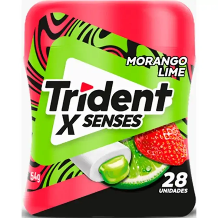 Trident Xsenses Garrafa 54g Moran/limao