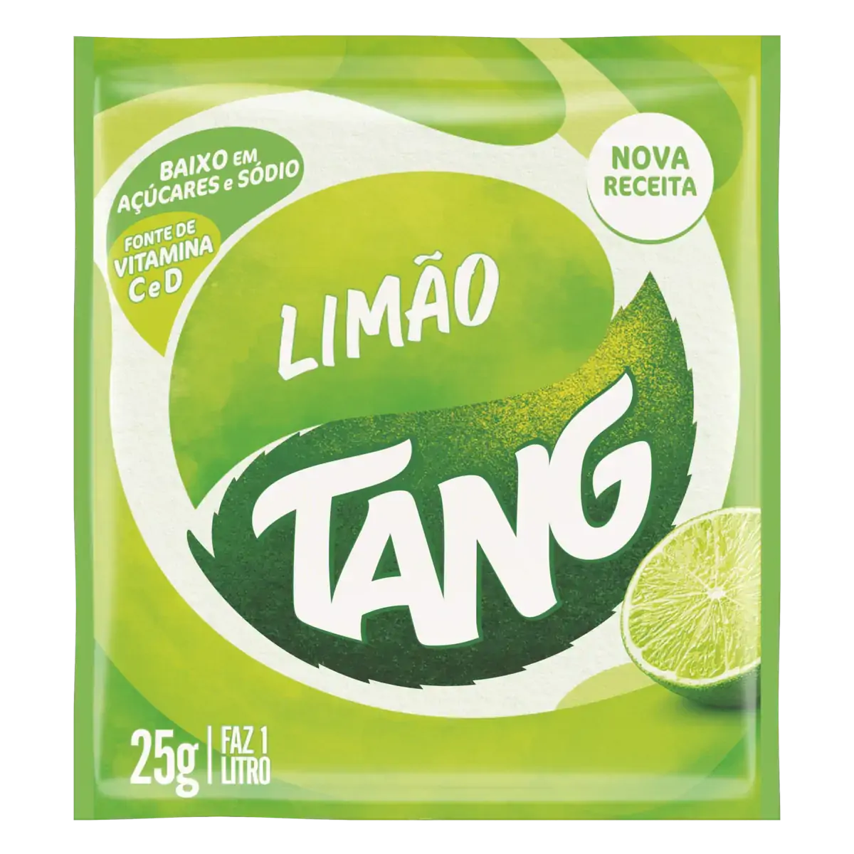 Refresco Em Pó Limão Tang Pacote 18g