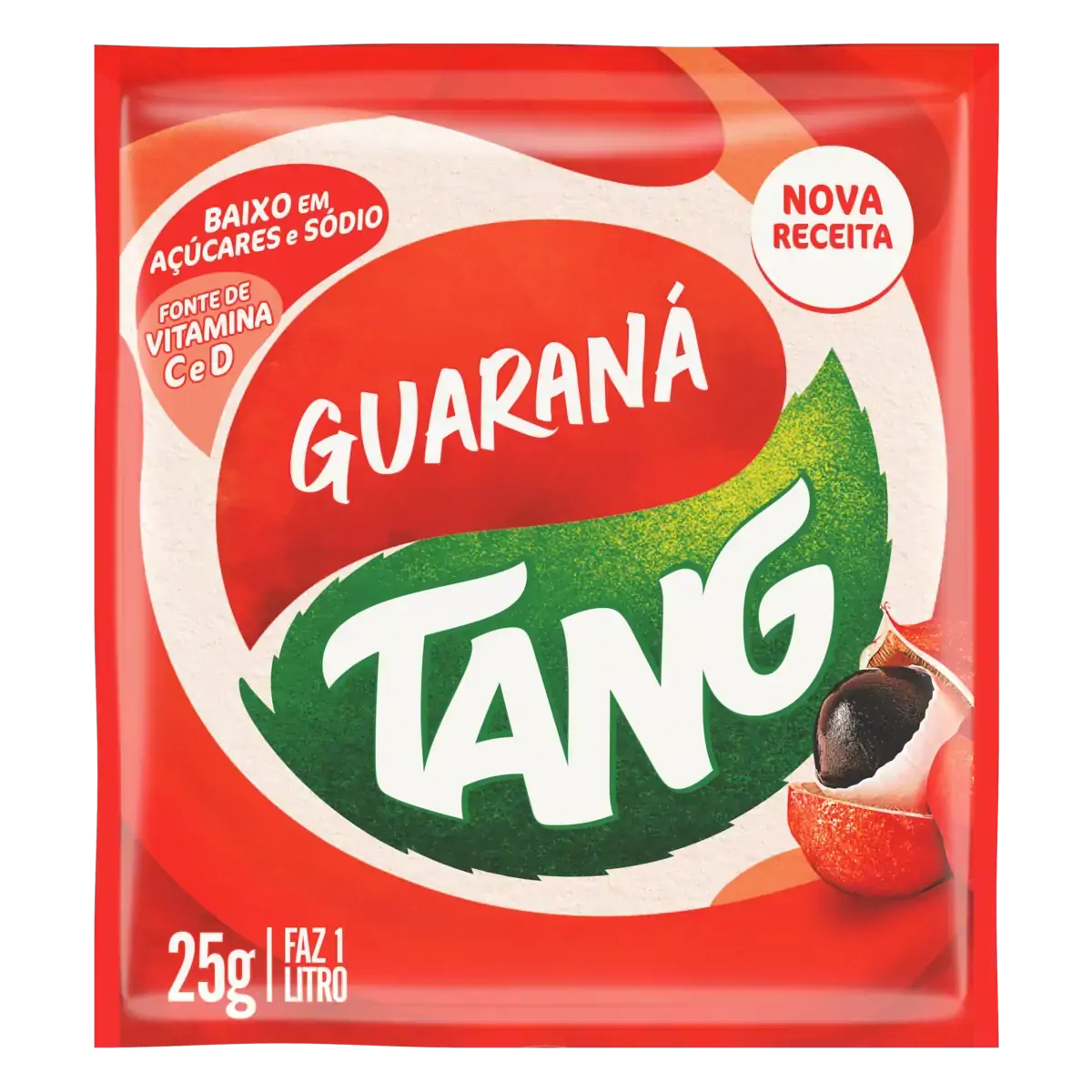 Refresco Em Pó Guaraná Tang Pacote 18g