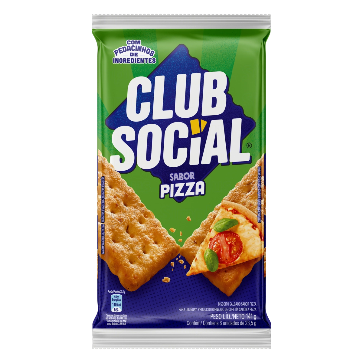 Biscoito Club Social Pizza 150g