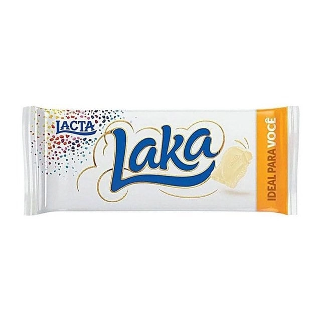 Chocolate Branco Lacta Laka Pacote 80g