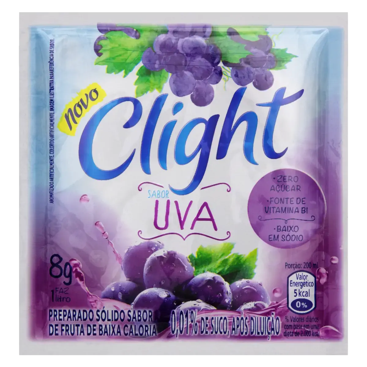 Refresco Clight Uva 9g