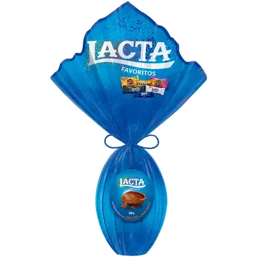Ovo Pascoa Lacta 614g Favoritos
