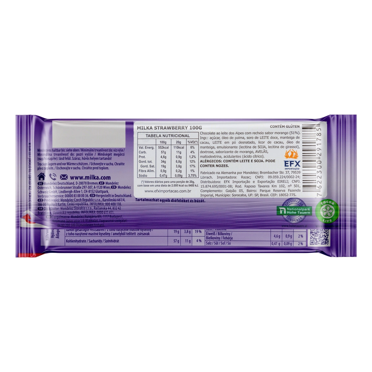 Milka Strawberry Joghurt Pack Of 3