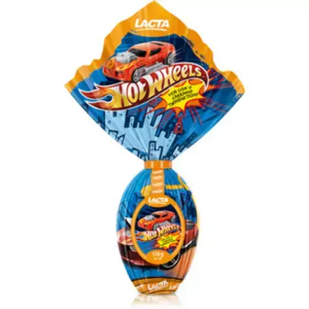 Ovo Pascoa Lacta Hot Wheels