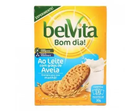 Biscoito Belvita Leite Com Grãos De Aveia