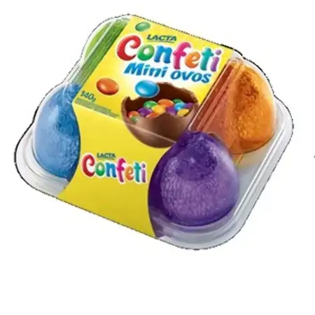 Lacta Mini Ovos Confeti