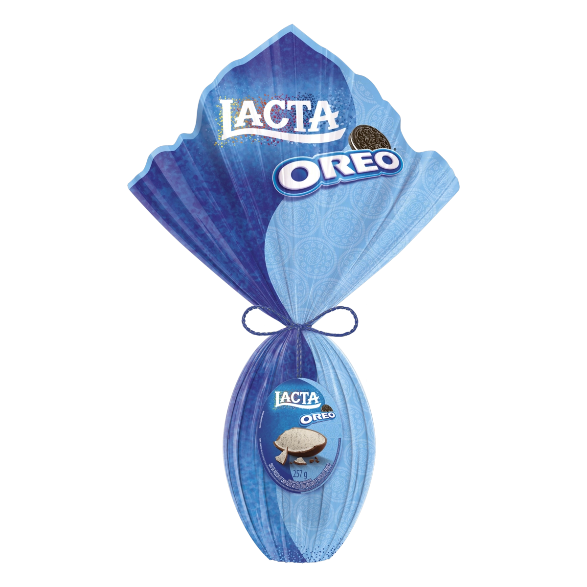 Ovo De Páscoa Ao Leite Oreo Lacta 257g