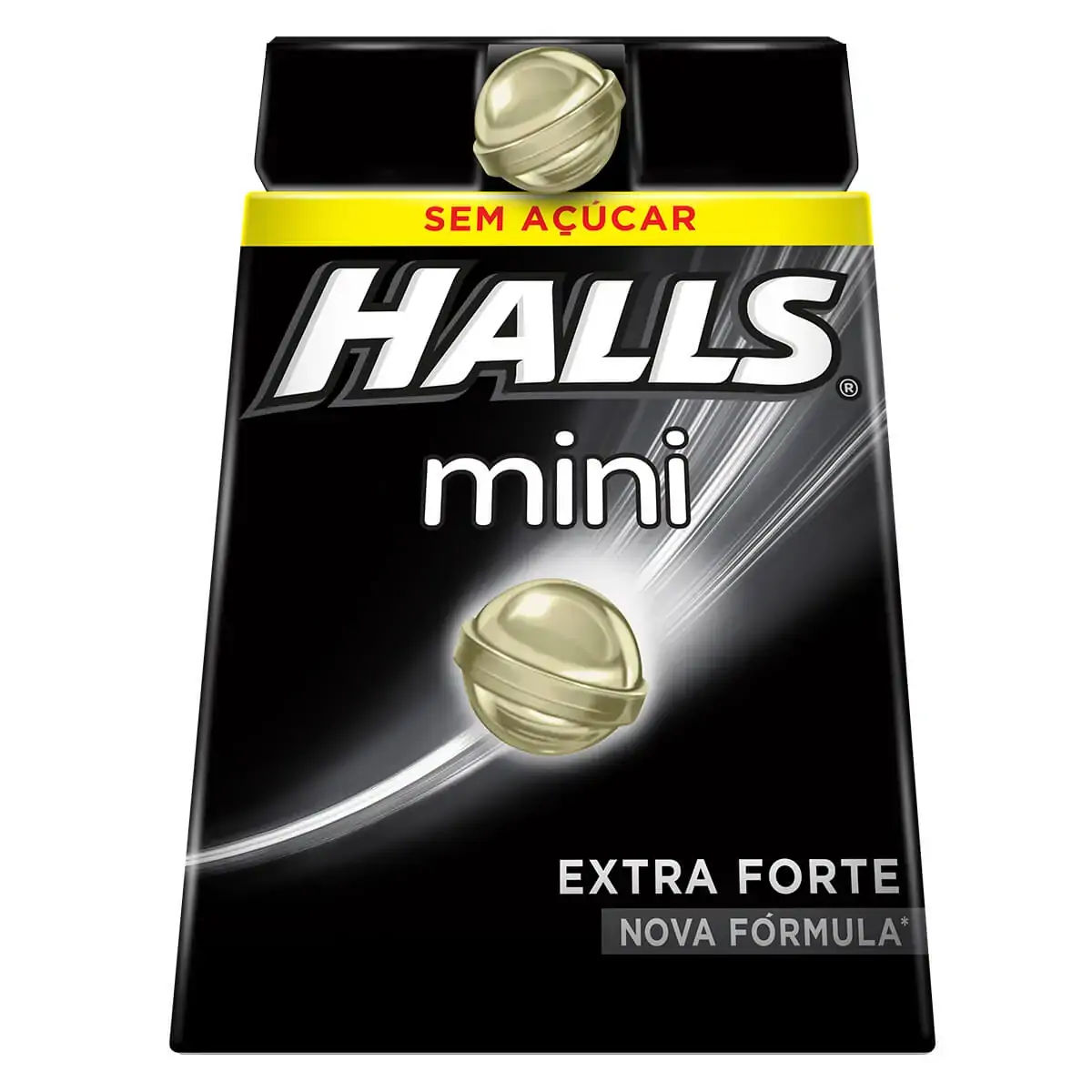 Bala Mentol Extraforte Zero Açúcar Halls Mini Caixa 15g