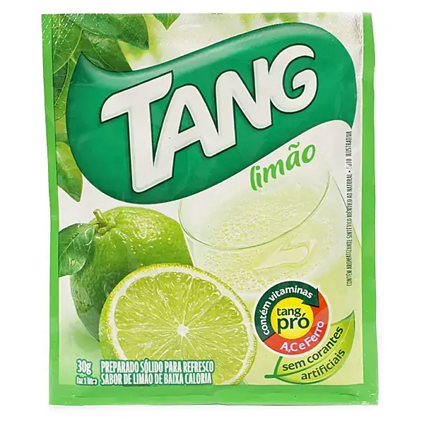 Refresco Em Pó Limão Tang Pacote 18g