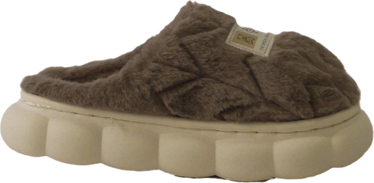 Pantufa Infantil Cinza 28 33 Mn0195 Banana Toys