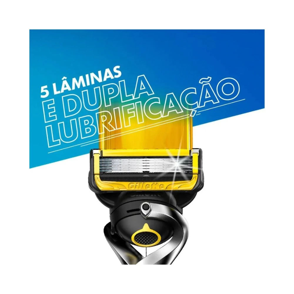Aparelho Recarregável E Carga Para Barbear Gillette Proshield