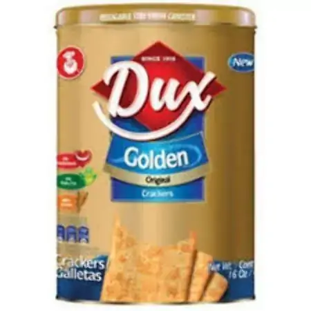 Bisc Dux Golden Crackers Original Lata 400g