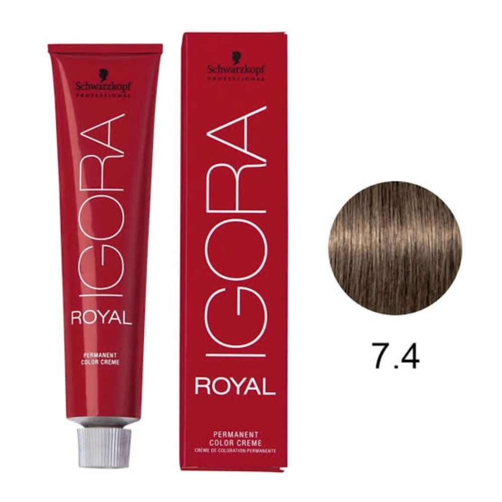 Tint Igora Royal N 7 4 Lro Bege Média