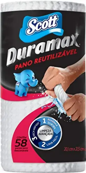 Pano Branco Scott Duramax 58 Unidades