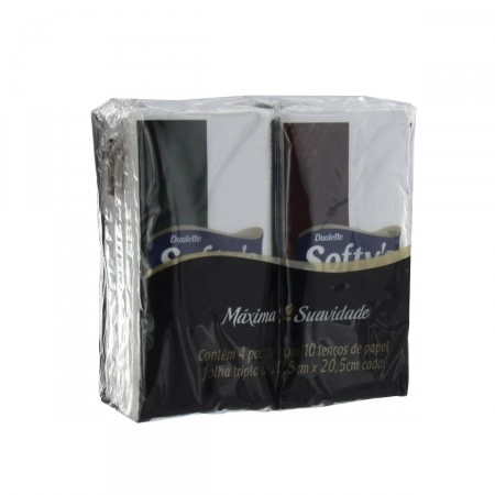 Lenco Softys F Tripla 10 Folhas C/4