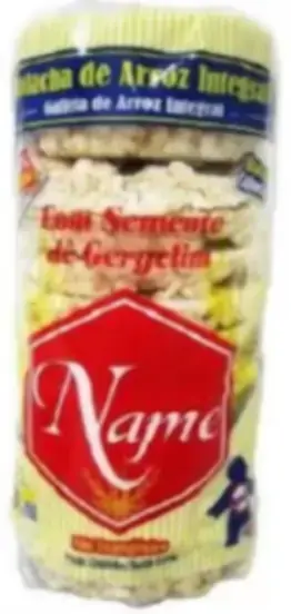 Bolacha De Arroz Integral C/gergelim 130g