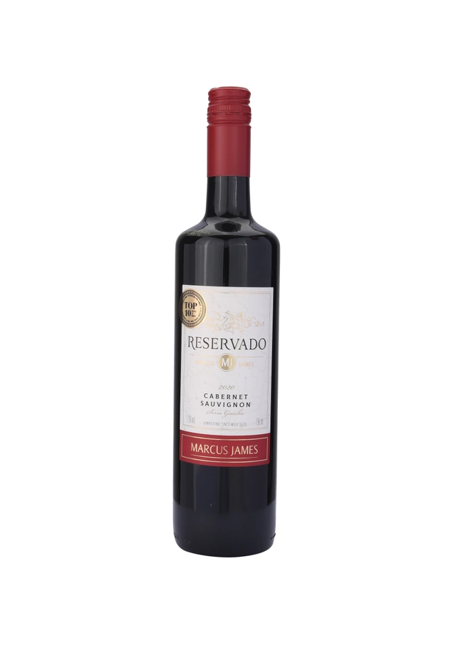 Vinho Uruguaio Tinto Marcus James Cabernet Sauvignon Canelones Garrafa 750ml