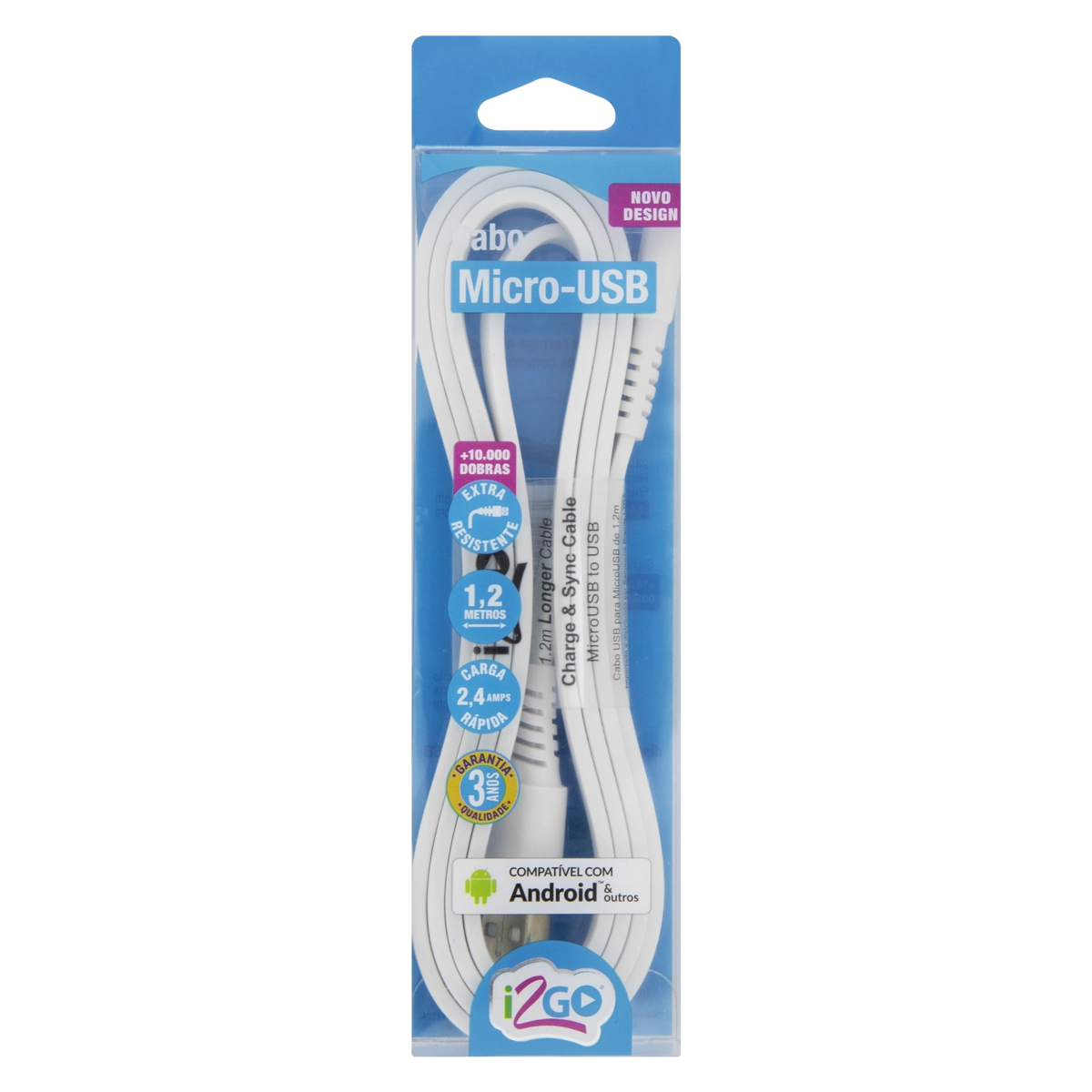 Cabo Micro Usb I2go 1,2m