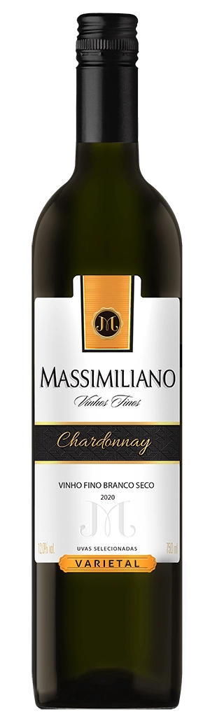 Vinho Chardonnay Nacional Massimiliano 750ml