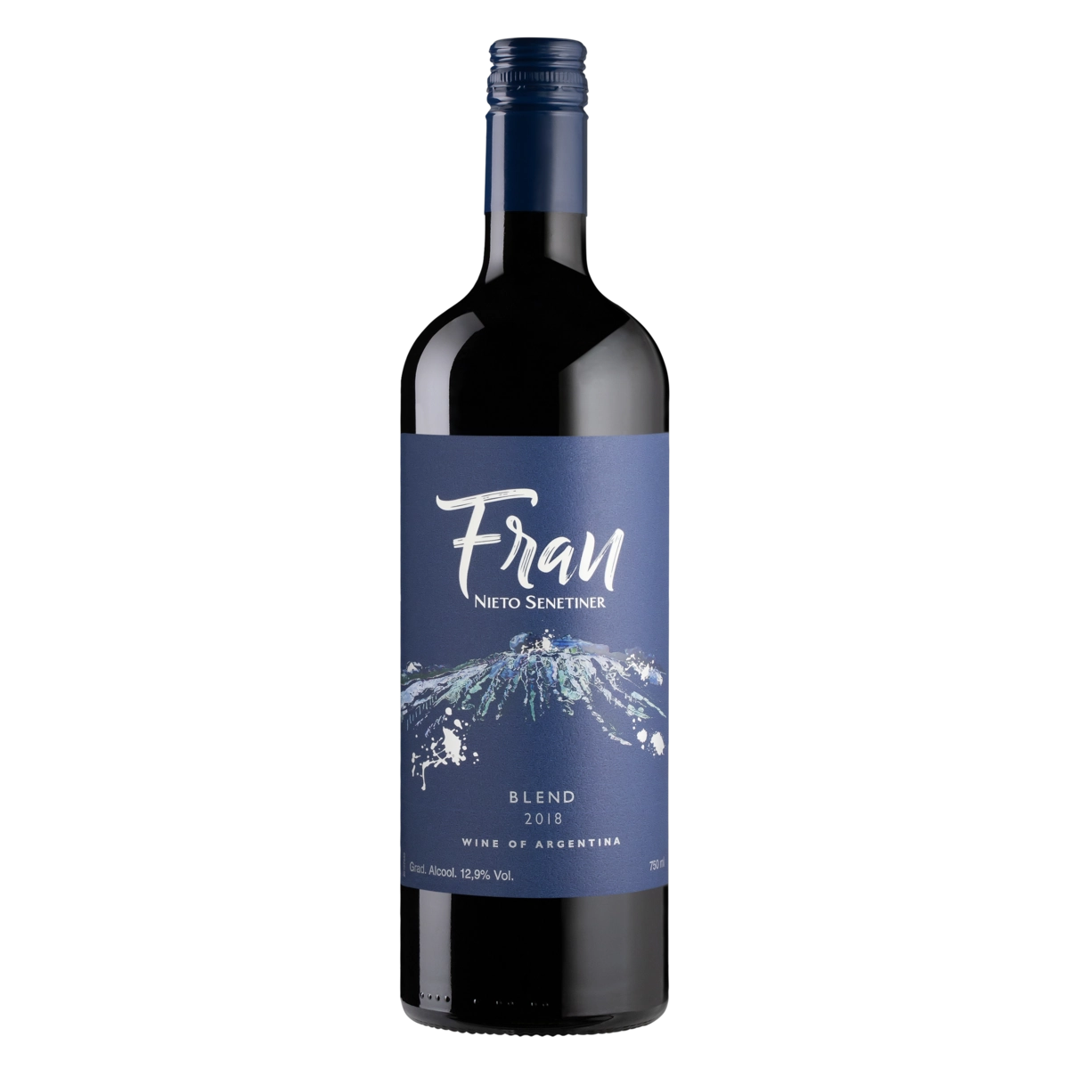 Vinho Argentino Tinto Meio Seco Blend Fran Nieto Senetiner Garrafa 750ml
