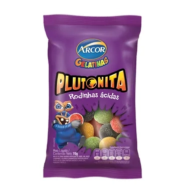 Bala Gel Plutonia 70g Rodas Acidas