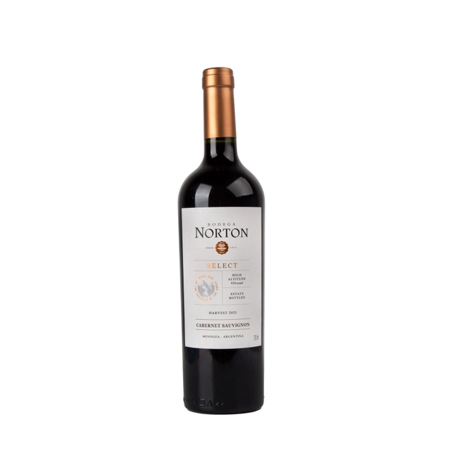 Vinho Argentino Tinto Seco Select Norton Cabernet Sauvignon Mendoza Garrafa 750ml