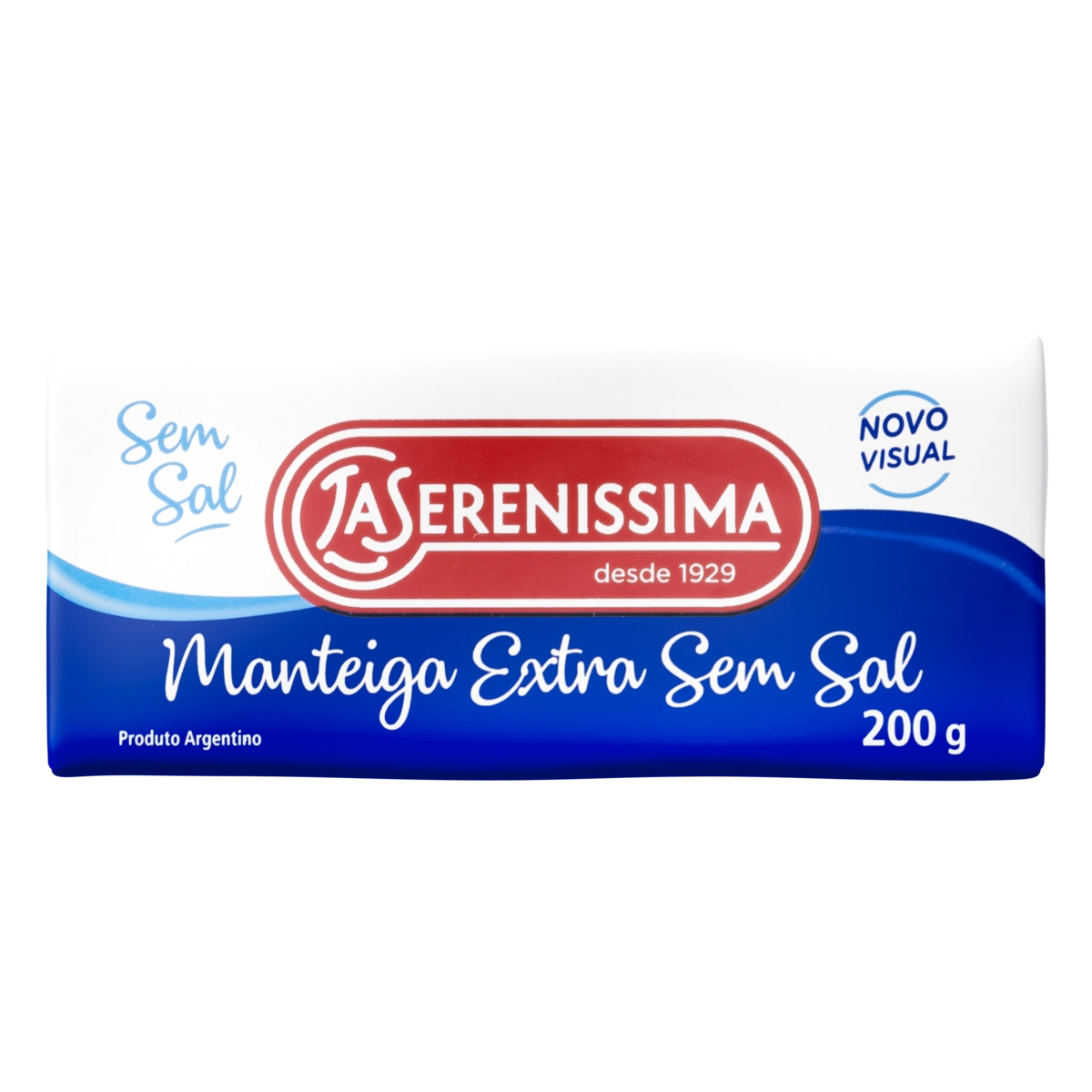 Manteiga Extra Sem Sal La Serenissima 200g