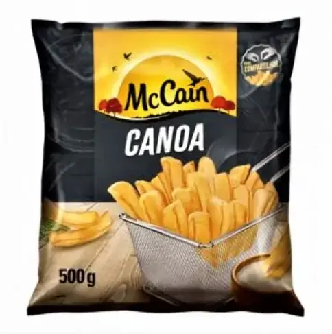 Batata Pré Frita Canoa Congelada Mccain Pacote 500g