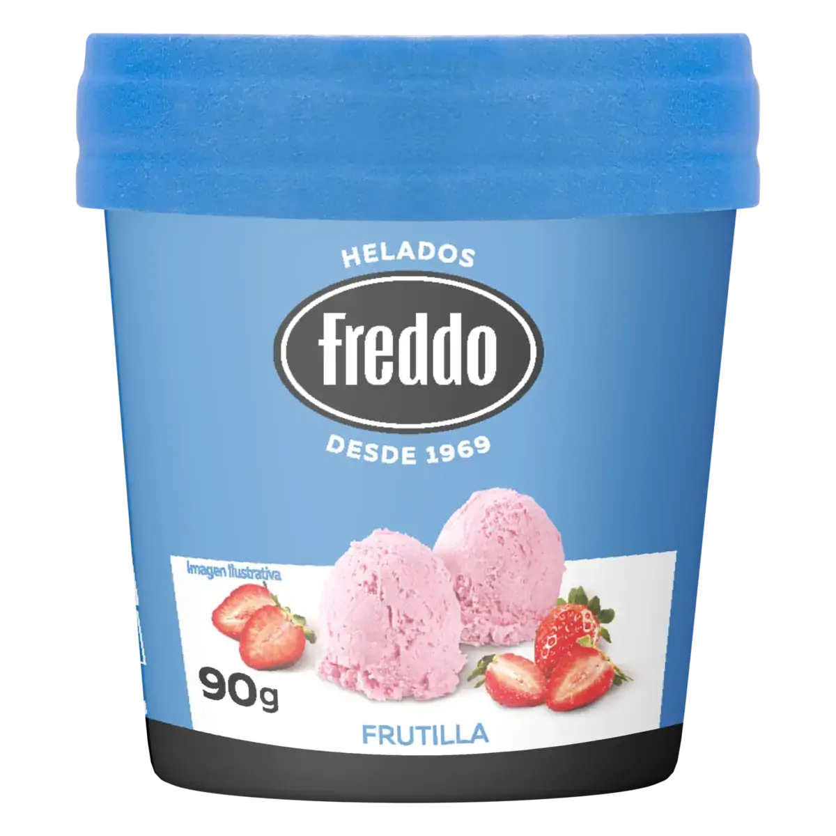 Sorvete Morango Freddo Pote 90g
