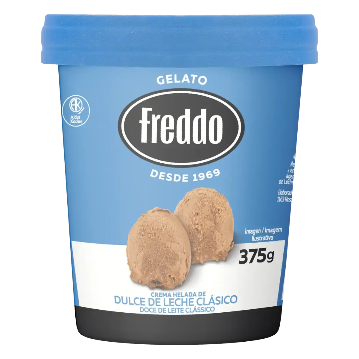 Sorvete Doce De Leite Clássico Freddo Pote 375g