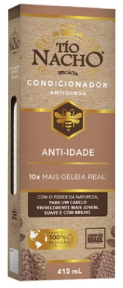Condicionador Anti Queda Tio Nacho 415ml Anti Idade Unit