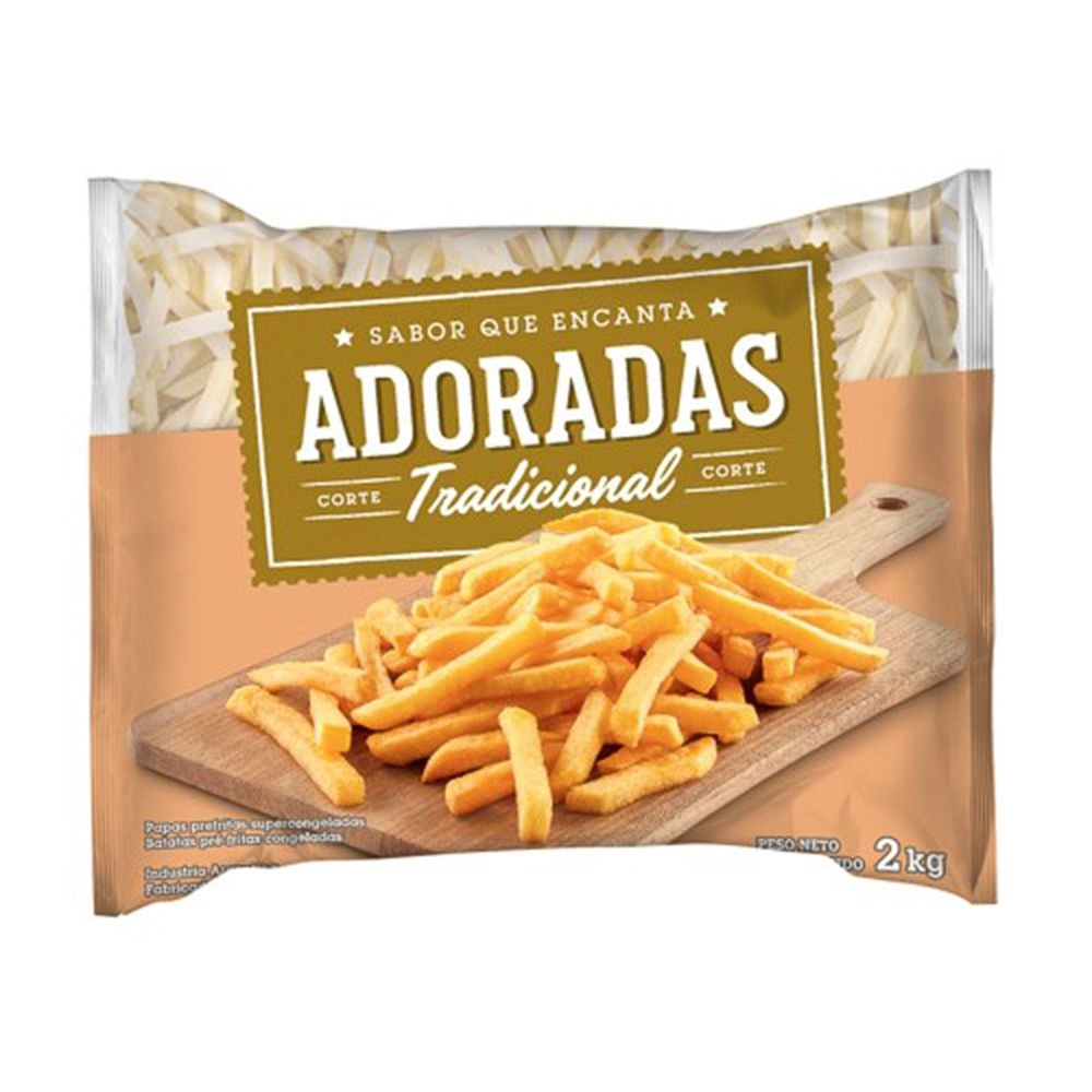 Batata Adoradas 9mm 2kg Tradicional