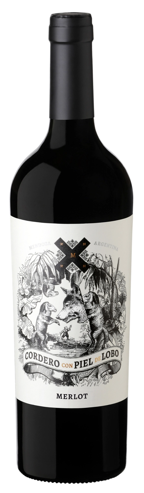 Vinho Cordero Con Piel De Lobo Merlot 750ml