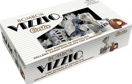 Bombom Vizzio Amendoas Cob.choc.182gr