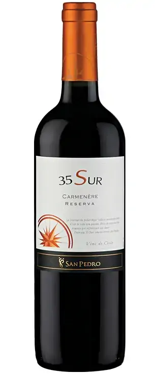 Vinho Chileno Tinto Suave Carmenere 35 Sur